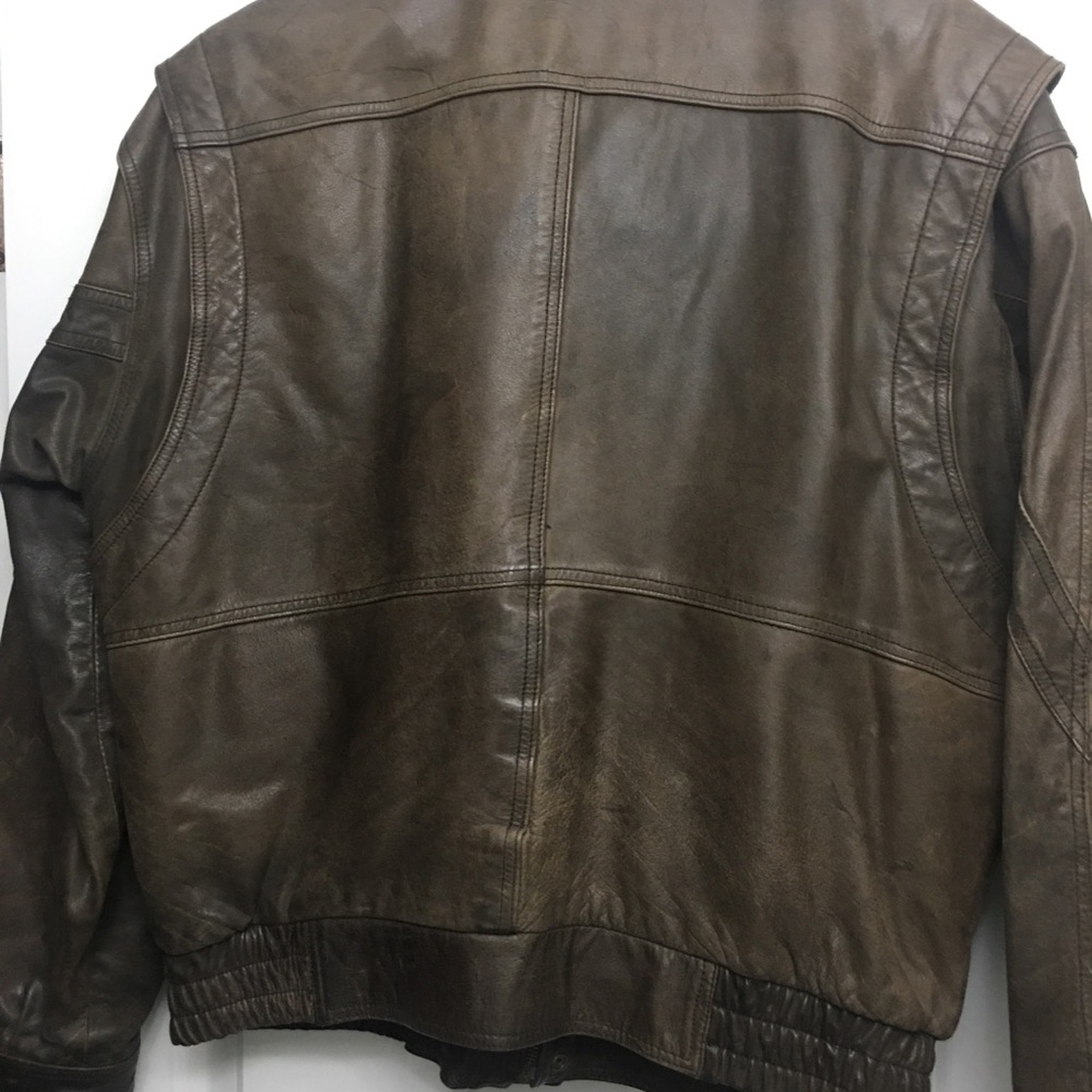 📕END OF STORY SALE! MAKE AN OFFER!👀⬇️Adventure Bound Originals Leather Coat SZ L - Picture 3 of 12